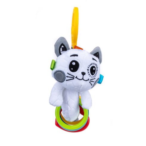 Bali Bazoo Csíptethető Babajáték – Cica Rágókával 0 hó+