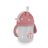  Cangaroo Training Cup with Straw Berry szívószálas pohár 240 ml 6hó+  rózsaszín 