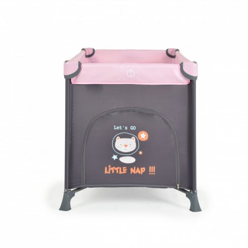 Moni Tommy 2 szintes utazóágy - rózsaszín