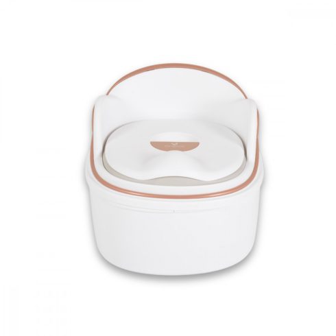 Cangaroo Rum Baba 3in1 bili átalakítható WC szűkítő + fellépő , szilikon ülés - fehér 