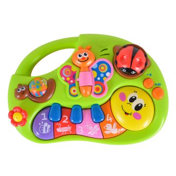 Hola Varázslatos színes zongora - hernyó 6 hó+