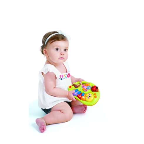 Hola Varázslatos színes zongora - hernyó 6 hó+