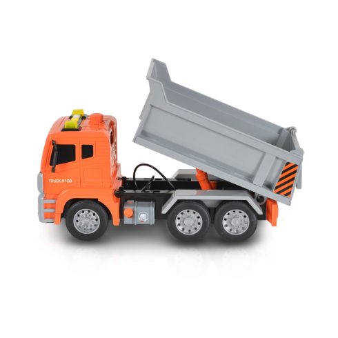 Moni Toys dömper 30 cm - narancs/szürke