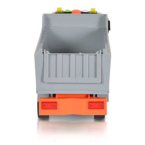 Moni Toys dömper 30 cm - narancs/szürke