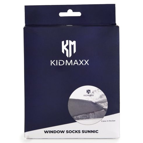 KIDMAXX Sunnic árnyékoló autó ablakra 2 db - Fekete