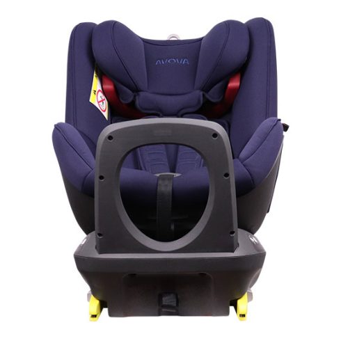 Avova Swan-Fix 0-25 kg ISOFIX biztonsági autósülés 360° fokban forgatható  - Atlantic Blue 