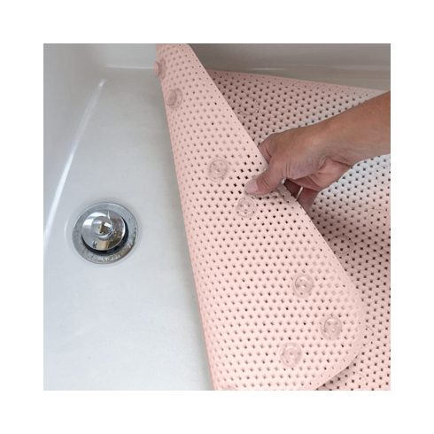 P&M Csúszásgátló alátét fürdőkádba 43x91 cm - Rózsaszín