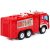 Polesie City tűzoltó autó - piros