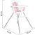 Moni Amaretti 3in1 etetőszék - Rózsaszín 