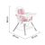 Moni Amaretti 3in1 etetőszék - Rózsaszín 