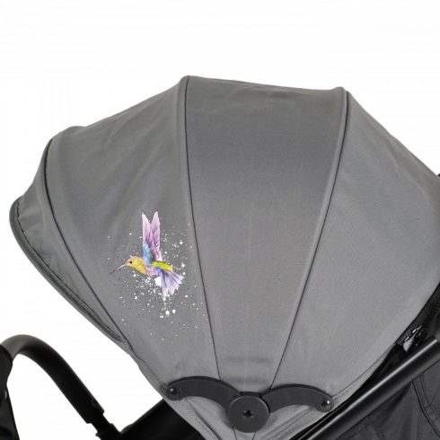 Moni Colibri lapra csukható  sport babakocsi - szürke