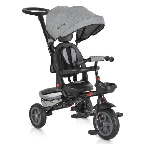 Byox Explore tricikli összecsukható (forgatható üléssel) - Szürke