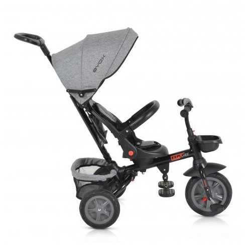 Byox Explore tricikli összecsukható (forgatható üléssel) - Szürke