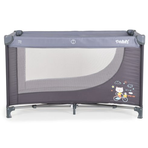 Moni Tommy 2 szintes utazóágy - szürke 