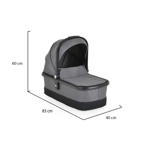 Cangaroo Christiano 3:1 multifunkciós babakocsi 22kg-ig - Sötét Szürke