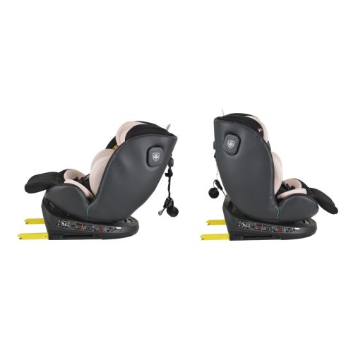 Cangaroo CASTOR i-Size Isofix gyermekülés (40-150 cm) - Púder 