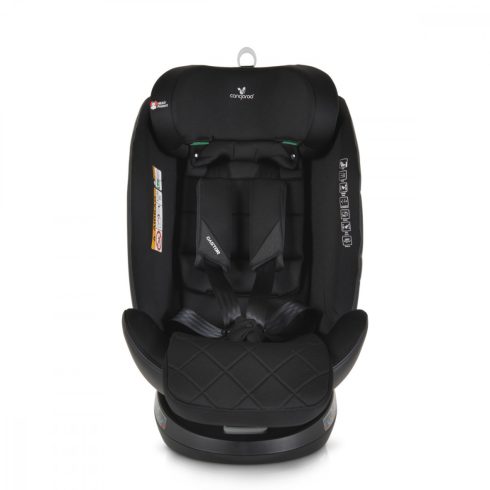 Cangaroo CASTOR i-Size Isofix gyermekülés (40-150 cm) - Fekete