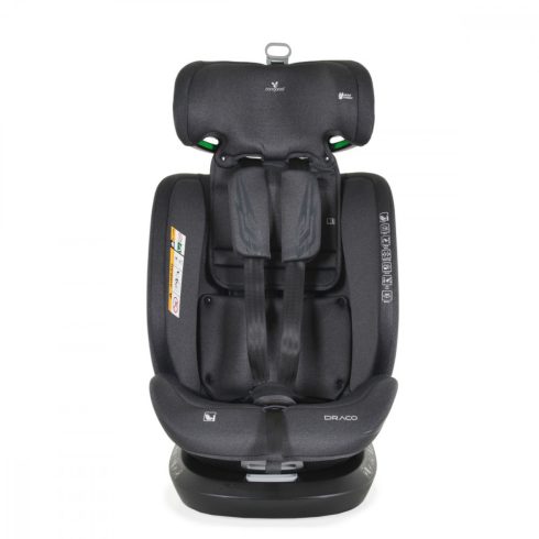 Cangaroo Draco i-Size Isofix gyermekülés (40-150 cm) - Szürke