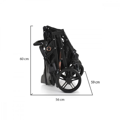 Moni Rafaello 3:1 multifunkciós babakocsi - Szürke