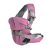 Cangaroo CARRY GO  hordozó/kenguru 3,6-13 kg - Pink