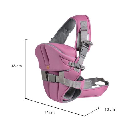 Cangaroo CARRY GO  hordozó/kenguru 3,6-13 kg - Pink
