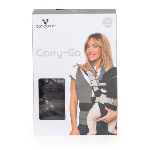 Cangaroo CARRY GO  hordozó/kenguru 3,6-13 kg - V.Szürke 