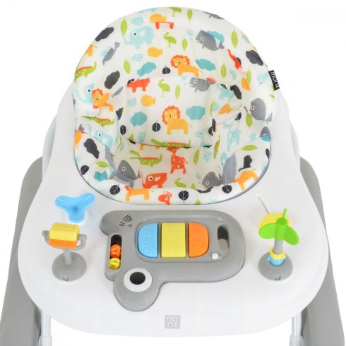 Moni ZIZZY bébikomp zenélős,3 pozícióban állítható magasság - szürke 