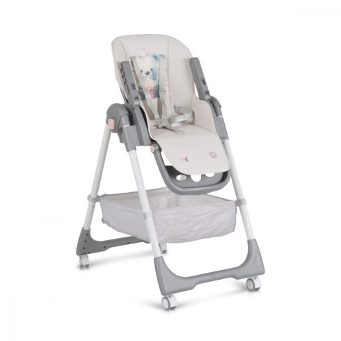 Moni Raffy multifunkciós etetőszék - Maci rózsaszín