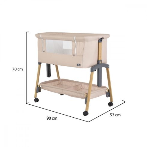 Cangaroo Adoro babaöböl és babaágy szúnyoghálóval - Bézs