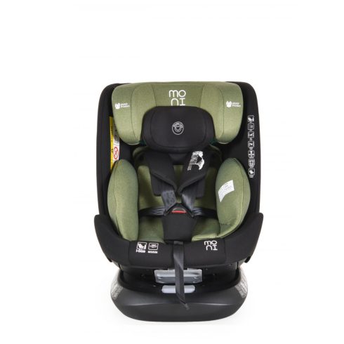 Moni Serengeti i-Size Isofix gyermekülés (40-150 cm) - Zöld