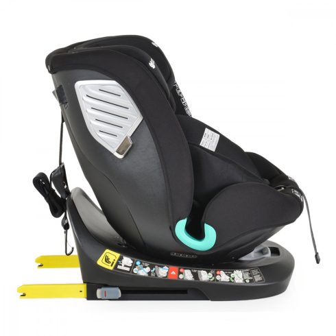 Moni Serengeti i-Size Isofix gyermekülés (40-150 cm) - Fekete