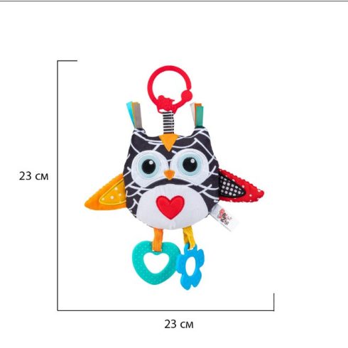 Bali Bazoo felakasztható Plüss babajáték - Nela a bagoly 