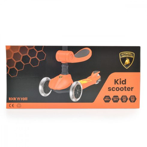 Lamborghini 2IN1 ráülős roller - Zöld