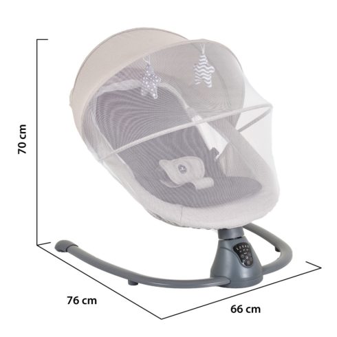 Cangaroo Zara elektromos hinta és pihenőszék - v.szürke 