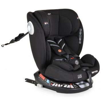   Moni Nitro 0-36 kg ISOFIX biztonsági autósülés 360° fokban elfordítható - fekete