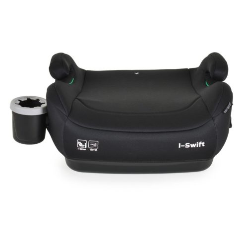 Cangaroo I-Swift i-Size ülésmagasító 125-150 cm pohártartóval - Fekete