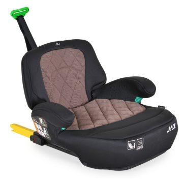   Cangaroo Jax i-Size ülésmagasító 125-150cm  isofix - Fekete/barna