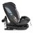   Cangaroo Gravity I-Size 360°-ban forgatható ISOFIX gyermekülés (40-150 cm) - Szürke