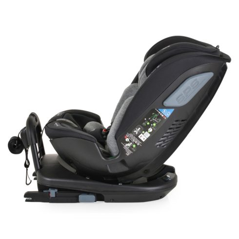 Cangaroo Gravity I-Size 360°-ban forgatható ISOFIX gyermekülés (40-150 cm) - Szürke