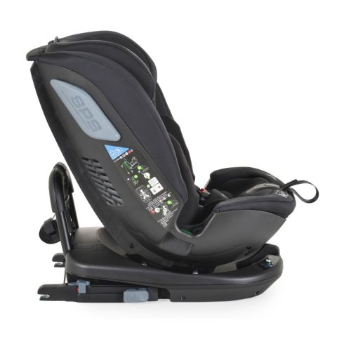 Cangaroo Gravity I-Size 360°-ban forgatható ISOFIX gyermekülés (40-150 cm) - Fekete