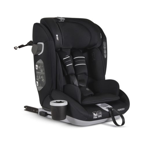Cangaroo  Force Autosjedalica IsoFix , 76-150 cm - Crna