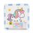 Moni Toys szivacs puzzle 8 db-os - Unikornis