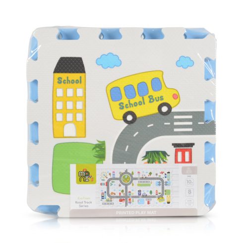 Moni Toys szivacs puzzle 8 db-os - Autós