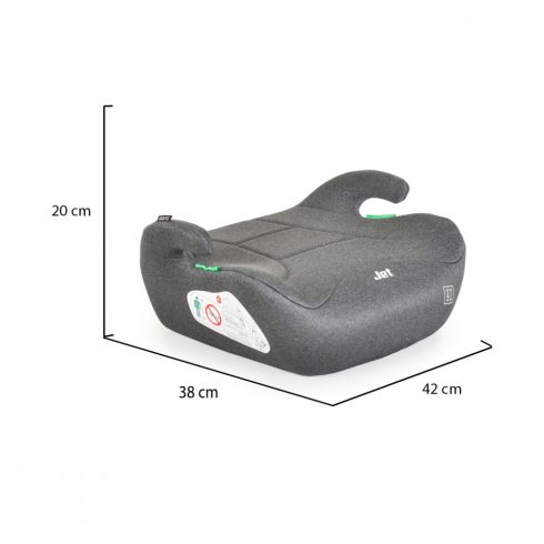 Moni Jet i-Size ülésmagasító 125-150 cm  - Sötétszürke