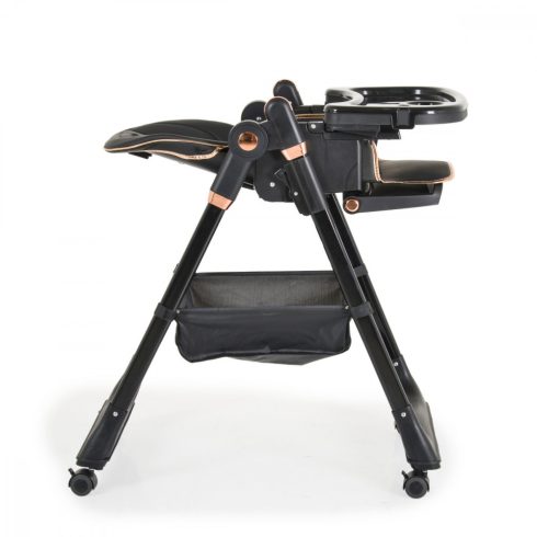 Moni LINDO multifunkciós etetőszék (ajándék szilikon előke, kanál és villa) - Fekete