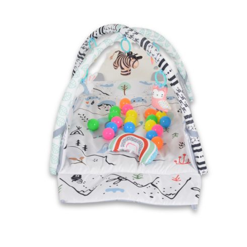 Happy Space játszószőnyeg - állatos