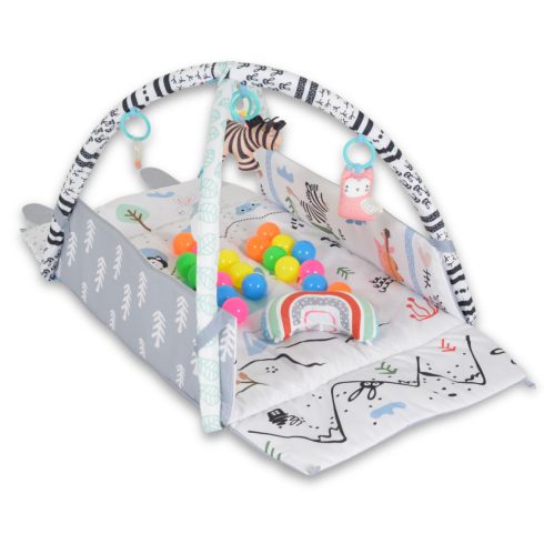 Happy Space játszószőnyeg - állatos