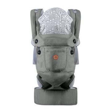   Cangaroo Bora bébi hordozó/kenguru 3 poziciós 15 kg - Szürke