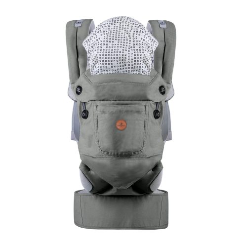 Cangaroo Bora bébi hordozó/kenguru 3 poziciós 15 kg - Szürke