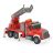   Fiú játék Tűzoltó autó hanggal és vízspriccelő funkcióval 36 cm - piros